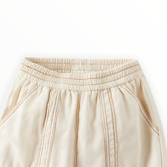 ZARA Kids | Sand | PANTS WITH TOPSTITCHING - Picture 3 of 7